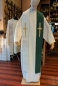 Preview: Priesterwendestola, weiß/grün