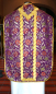 Preview: violette römische Casel, floral
