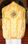 Preview: Goldbrokatcasel, Buch m. 7 Siegeln, gestickt