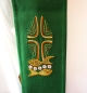 Preview: Priesterstola mit gestickten Symbolen