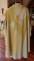 Preview: Messkleid, beige mit farbigem Kreuz