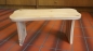 Preview: Meditationsschemel aus Holz, Höhe: 22 cm