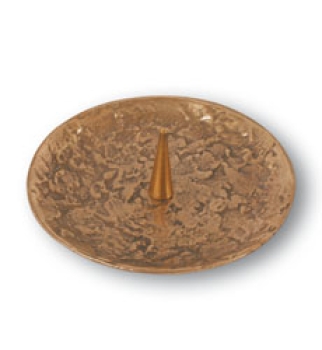 Kerzenteller aus Bronze