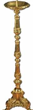 Kerzenleuchter/Osterleuchter, barocke Form
