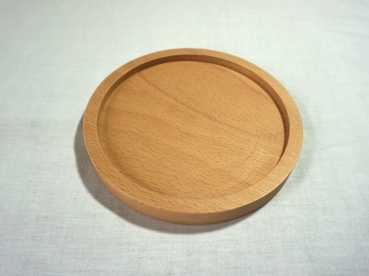 Kerzenteller aus Holz