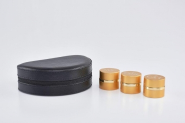 Ölgefäße Set in Etui