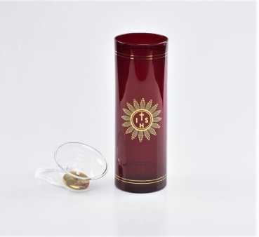 Ewig Licht Glas, für Ölbetrieb, Höhe: 20 cm