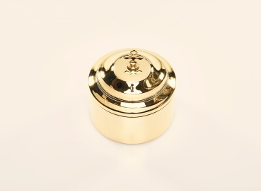 Hostiendose, Durchm.: 9 cm, Höhe: 9 cm