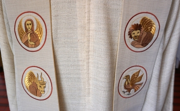 Preview: Priesterstola, 4 Evangelisten