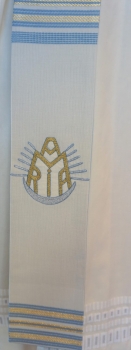 Preview: Mariendiakonstola mit 2 Marienzeichen