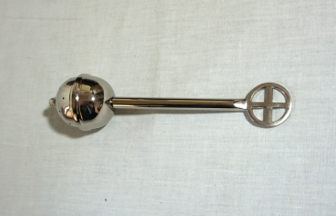 Aspergill mit Kreuzgriff