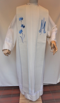 Marienstola, Lilien u. Buchstaben