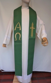 Priesterstola, Alpha und Omega