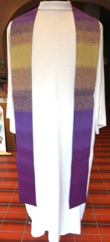 Priesterstola, violett, Hoffnung