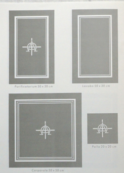 Kelchwäsche, Motiv: "Alpha u. Omega"