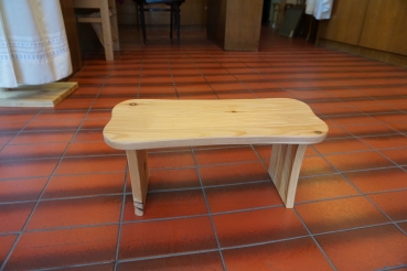 Meditationsschemel aus Holz, Höhe: 22 cm