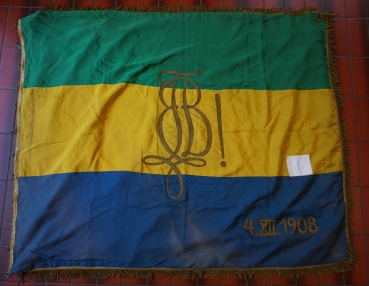 Preview: Fahne einer Studentenverbindung, Reparatur