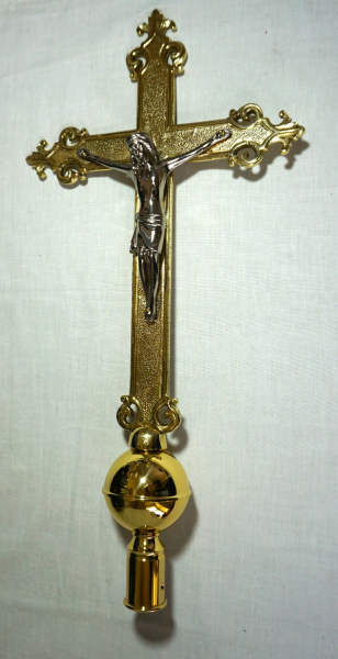 Vortragekreuz, gehämmert