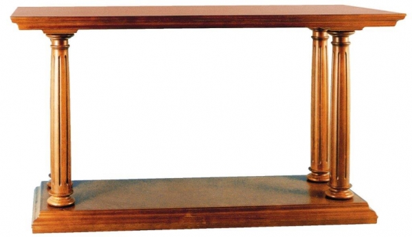 Altar, Tischfläche 160 x 65 cm