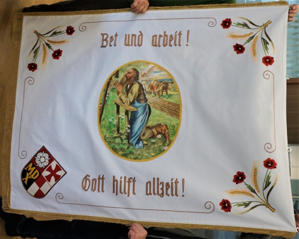 Vereinsfahne nach Vorlage einer alten