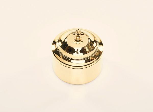 Hostiendose, Durchm.: 9 cm, Höhe: 9 cm