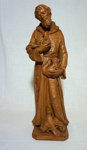 Figur Hl. Franz, Berkalith, Figurhöhe: 32 cm