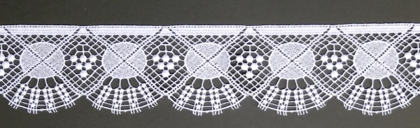 Spitze aus Baumwolle, 8,5 cm breit