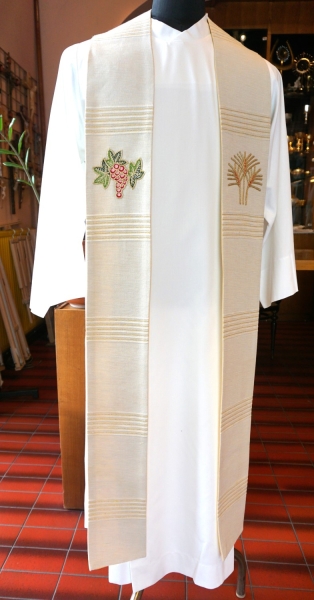 Priesterstola Ähren, Trauben
