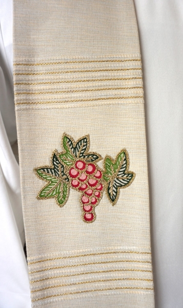 Priesterstola Ähren, Trauben