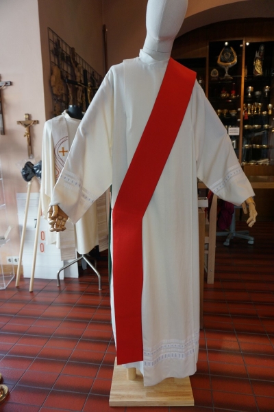 Diakon Wendestola, rot/grün