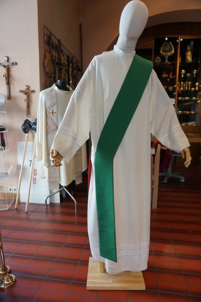 Diakon Wendestola, rot/grün