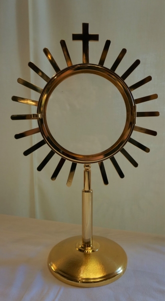 Monstranz, Höhe 39,5 cm
