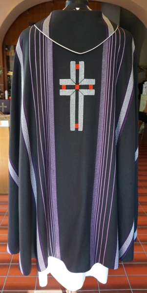 Pluviale schwarz, Symbol Wundmahle