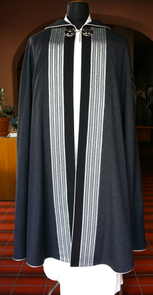 Chormantel schwarz