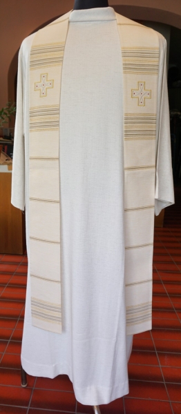 weiße Priesterstola, Symbol: Wundmahle