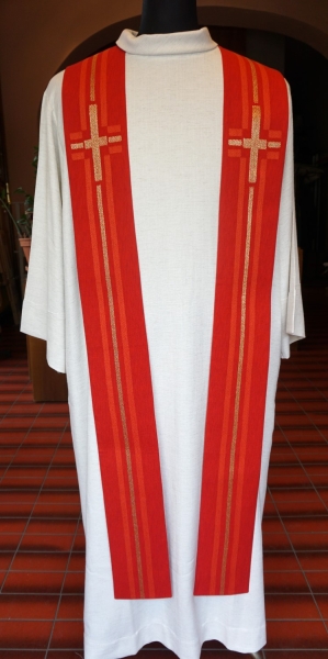 Priesterstola rot