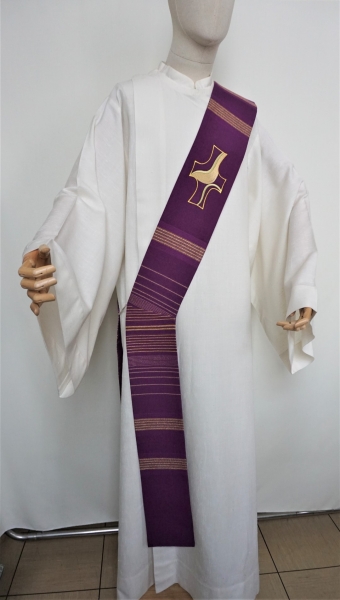 Diakonstola, modernes Kreuz