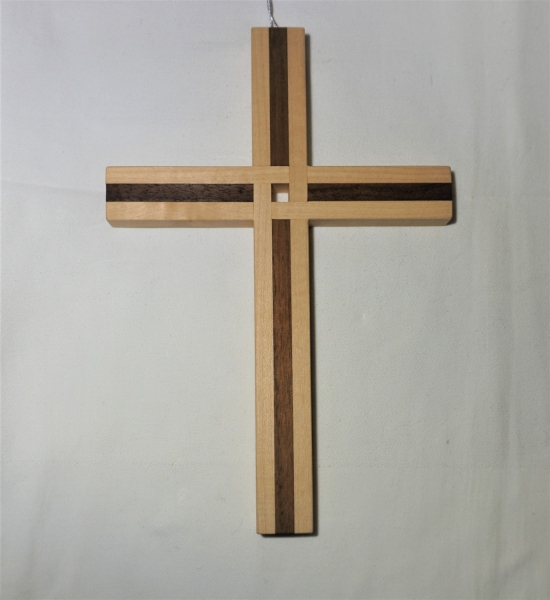 Wandkreuz aus Holz, Apostelkreuz