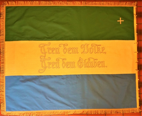 Fahne einer Studentenverbindung, Reparatur