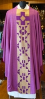 rosa Messgewand , Laetare, Gaudete